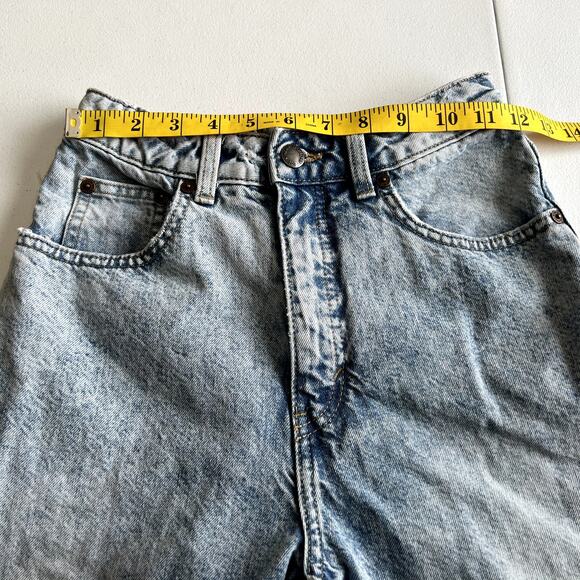 Cheap Monday Donna Trash Metal Destroyed Jeans Women 23 Denim Loose Distressed - Picture 5 of 13